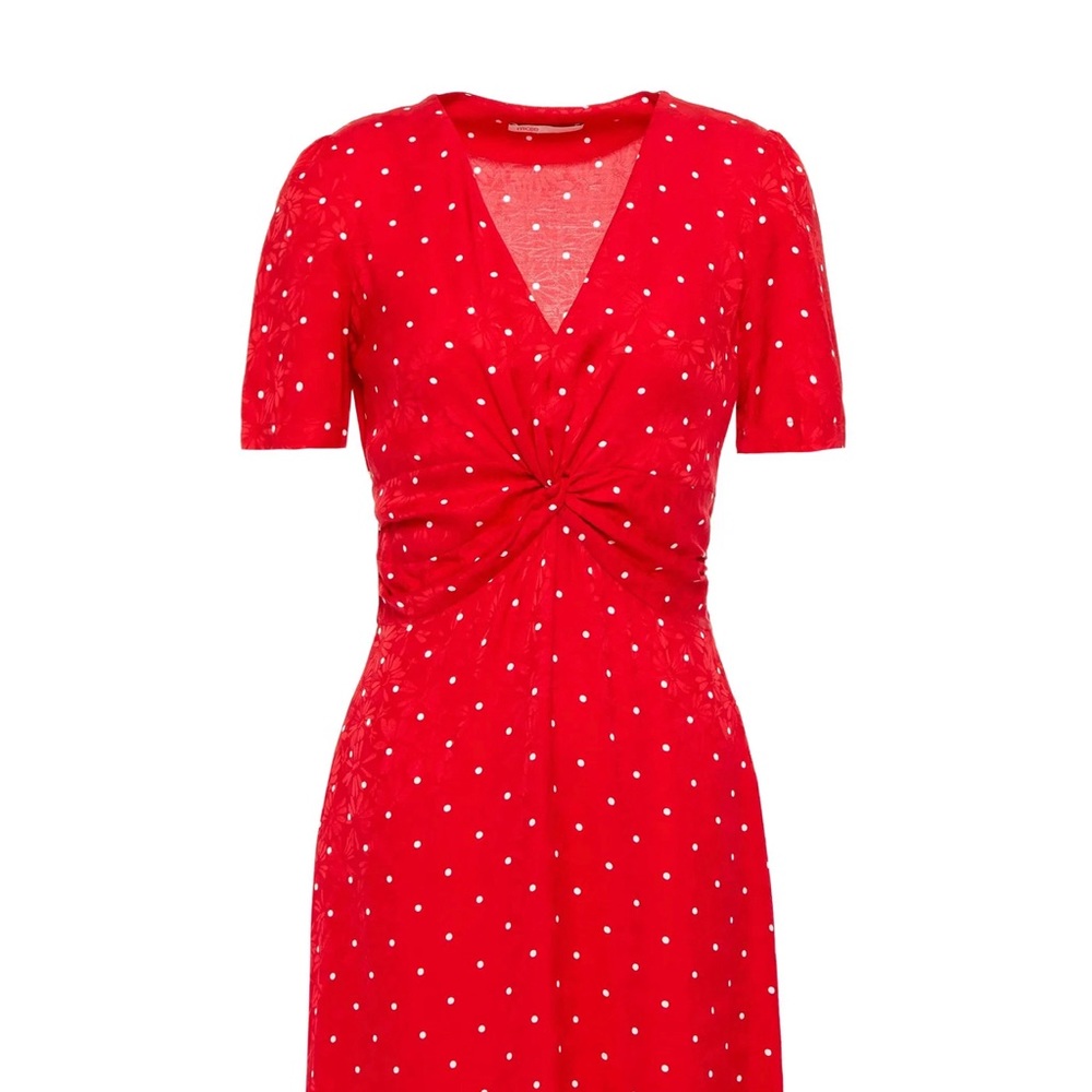 Brand new Maje Red Polka Dress size T38/6